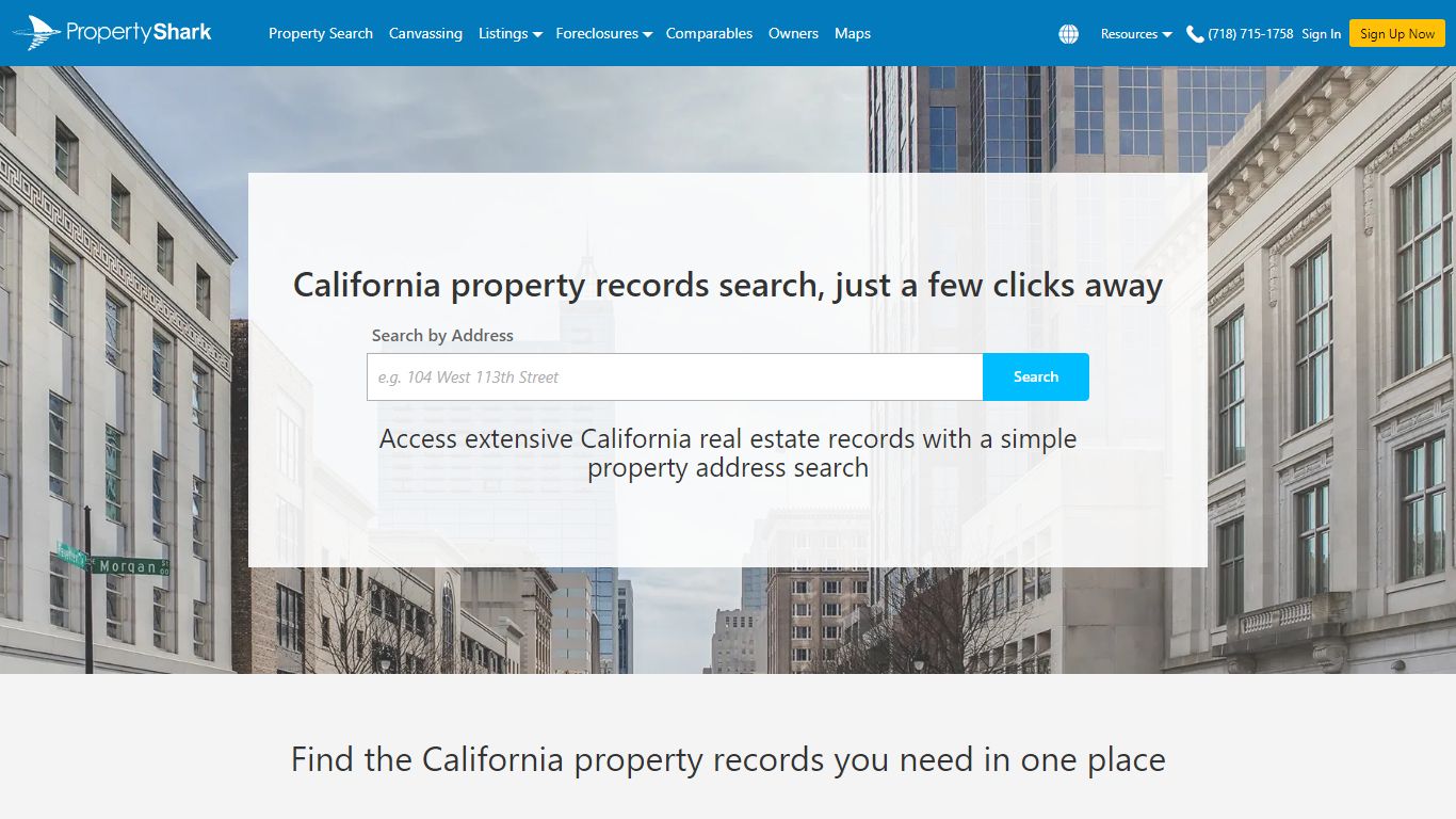 California Property Records Search | PropertyShark